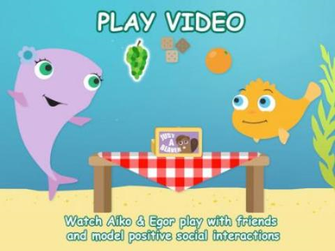 Aiko & Egor video based iOS and Android Apps (for Autistic Children